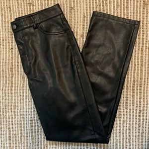 dynamite faux leather pants🤍